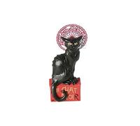 Statuette Mignature en résine Le chat Noir
