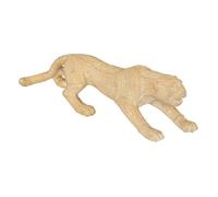 Statuette panthère résine doré H15cm - Atmosphera Créateur d'intérieur