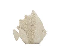 Statuette Poisson en Résine "Sand" 16cm Beige