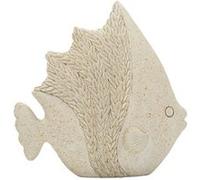 Statuette Poisson en Résine "Sand" 16cm Beige Beige