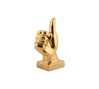 Statuette Present Time Okay Doré 8x20,8 cm