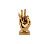 Statuette Present Time Perfecto Doré 7,5x21 cm