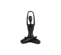 Statuette Present Time Stretched Lotus Noir 12x23,5 cm