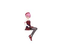 Statuette Re Zero Starting Life in Another World Noodle Stopper Ram Book Girl Ver 14 cm