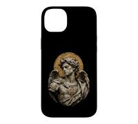 Statuette Saint Michel Archange Icône Sacrée Art Foi Coque pour iPhone 14 Plus