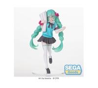 Statuette - SEGA - Hatsune Miku - Luminasta 16th Anniversary Booota Ver. 18 cm