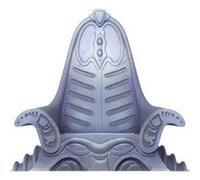 Statuette SilverHawks Ultimates Mon Star's Transformation Chamber Throne Gris 20 x 23 cm PVC Collection Gris G