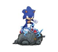 Statuette Sonic - Diamond Select - Movie Gallery 1/6 Sonic 13 cm - Bleu - Adulte - Intérieur