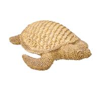 Statuette Tortue Déco "Océa" 24cm Beige