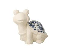 Statuette Tortue d'Extérieur "Mosaïque" 34cm Beige