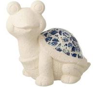 Statuette Tortue d'Extérieur "Mosaïque" 34cm Beige Beige
