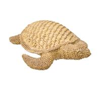 Statuette tortue Ocea 24x18x7cm beige - Atmosphera Créateur d'intérieur