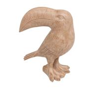 Atmosphera – Statuette Toucan «Exotic Panama» – Résine – H. 30 cm – Beige