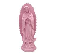 Statuette Vierge Marie 19,1 cm - Figurine catholique en résine pour la maison - Style sculpture pour salon, porche, chambre à coucher, jardin, église BAr173 (B, 31 x 12 cm)