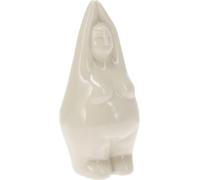 Statuette YOGA, 9cm, beige