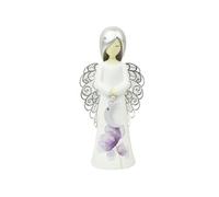 Statuette You Are An Angel Lune - Largeur 6 cm x Hauteur 12,5 cm x Profondeur 4.5 cm