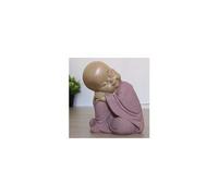 Statuette zen Bouddha 3 - L 11 x l 10 x H 12,3 cm