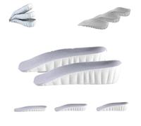 Staturelabs Stature Labs Insoles, Stratus Lift 2.0, Insoles 3 Inch Lifts Height, Ultra Comfort Unisex rthopedic Height Increase Insoles for Men Women (Gray,1.37in)