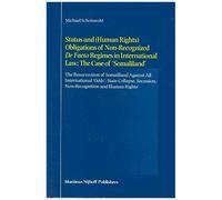 Status And (Human Rights) Obligations Of Non-Recognized De Facto Regimes In International Law: The Case Of 'somaliland