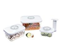 Status état 5 pièces en Verre Ensemble de boîtes sous Vide, Blanc