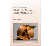 Status in Law and Morality - George Letsas - Oup Oxford - ebook (ePub) - Livre
