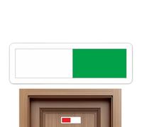 Status Indicator, Restroom Door Vacant Occupied, Conference Room Privacy Slider, Non Mark Wall Mount, Professional Business Supplies, Home Office Medical Facility Apartment Use Clear