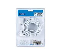 Status Kit d'extension de câble coaxial pour antenne TV Blanc 15 m