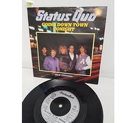 STATUS QUO, going down town tonight, side B too close to the ground, QUO 15, PICTURE SLEEVE, 7'' single