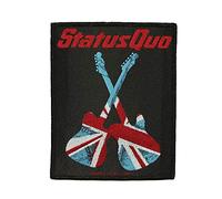 Status Quo - Guitares Patch 8cm x 10cm
