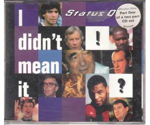 Status Quo - I Didn't Mean It [Import]