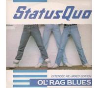 STATUS QUO - OL RAG BLUES 12 INCH (12" VINYL SINGLE) UK VERTIGO 1983