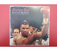 Status Quo - Status Quo Burning Bridges 7" Vertigo QUO25 EX/EX 1988 picture sleeve
