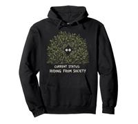Statut Actuel caché de la société Forêt Randonnée Humour Sweat à Capuche