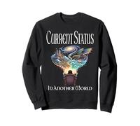 STATUT Actuel dans Un Autre Monde Drôle Rat de bibliothèque introverti Sweatshirt