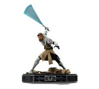 Statut d'art de luxe Star Wars State 1/10 Obi-Wan Kenobi 27 cm Studios en fer