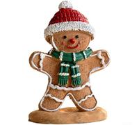 Statut de bureau festif en résine marron 11 cm (A)