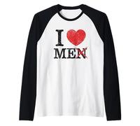 Statut de Confiance en soi « I Love Me Men Not Funny » Manche Raglan