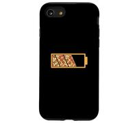 Statut de la Batterie de la Pizza - Pizza Baker Italien pour Amateur de Cuisine Coque pour iPhone SE (2020) / 7/8