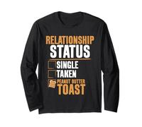 Statut de la Relation avec Le Beurre d'arachide pour Les Amateurs de Beurre d'arachide Manche Longue