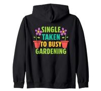 Statut de la relation de jardinage à prise unique Femmes jardinières Sweat à Capuche