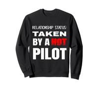 Statut de la Relation: Pris par Un Mari de Petit ami Pilote Chaud Sweatshirt