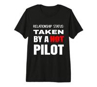 Statut de la Relation: Pris par Un Mari de Petit ami Pilote Chaud T-Shirt Haut de Gamme