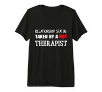 Statut de la Relation: Pris par Un Psychologue thérapeute Chaud T-Shirt Haut de Gamme