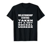 Statut de la Relation: Pris par Une Petite Amie travailleuse Sociale Chaude T-Shirt