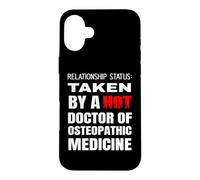 Statut de la Relation : Prise par Un médecin en ostéopathie Coque pour iPhone 16 Plus