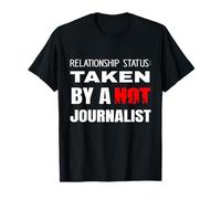 Statut de la Relation : Prise par Une Femme Journaliste Chaude T-Shirt