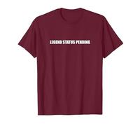 Statut de légende en Attente T-Shirt, Homme, Marron, L
