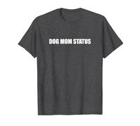 Statut de Maman du Chien T-Shirt, Homme, Chiné Foncé, 3XL