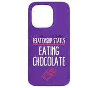 Statut relationnel : Manger du Chocolat Coque pour iPhone 15 Pro