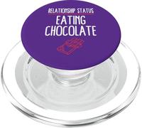 Statut relationnel : Manger du Chocolat PopSockets PopGrip pour MagSafe
